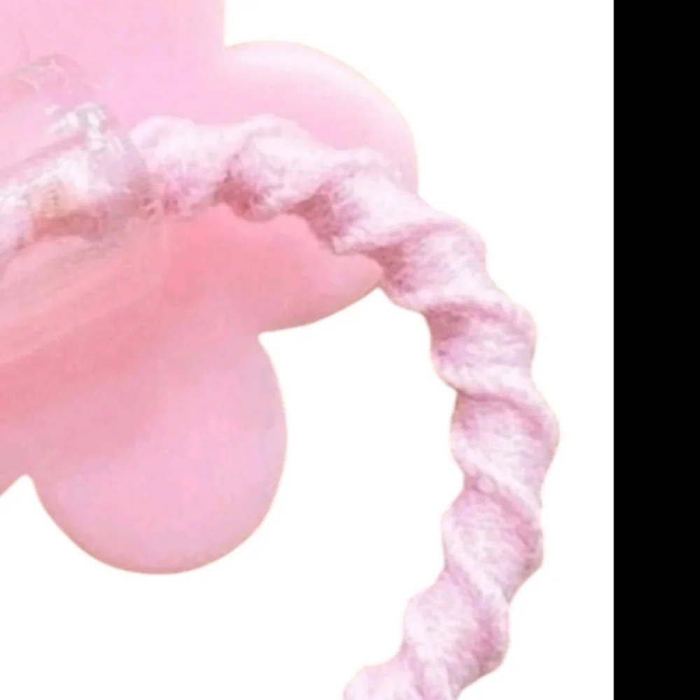 10pc Pastel daisy hair tie set